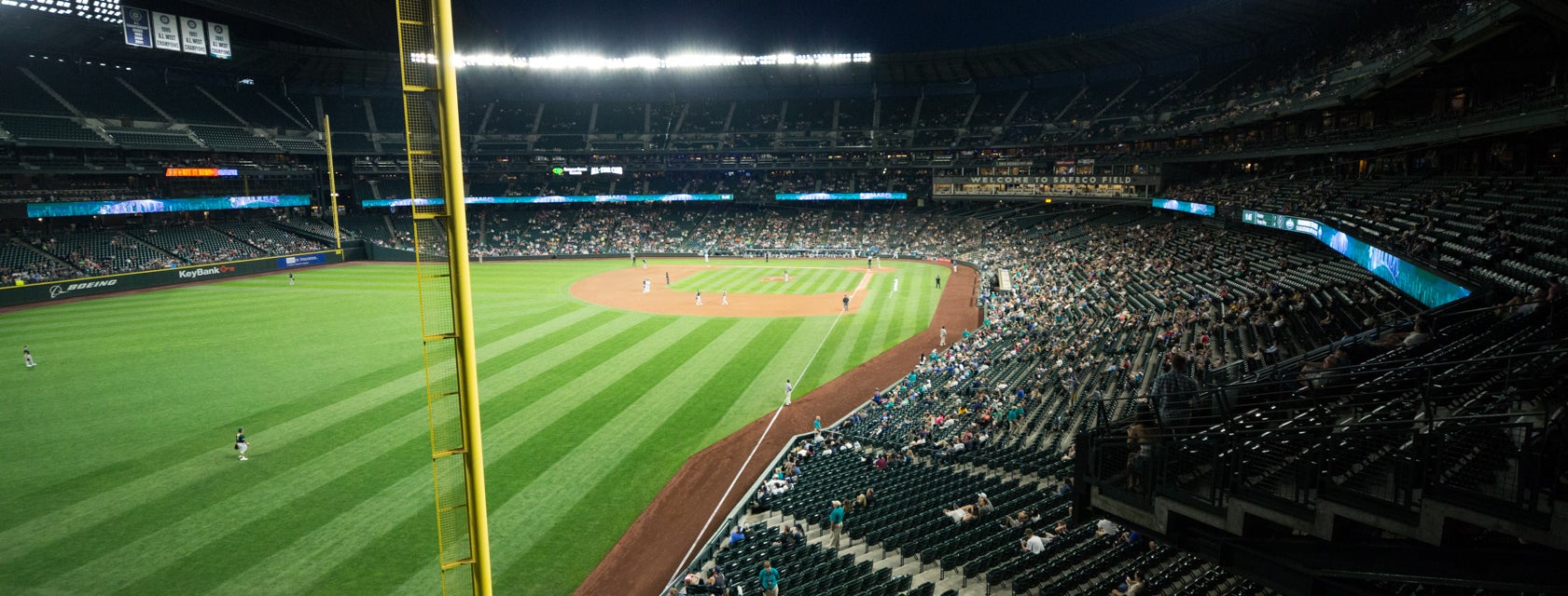 Seat view from Bleachers