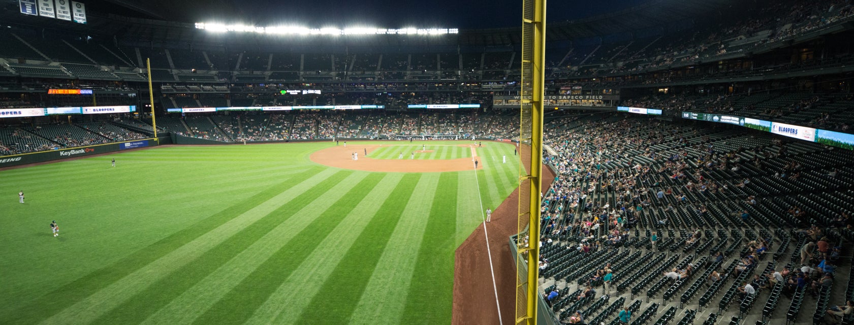 Seat view from Bleachers