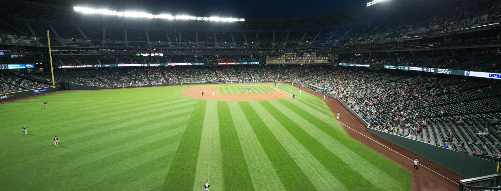 Seat view from Bleachers