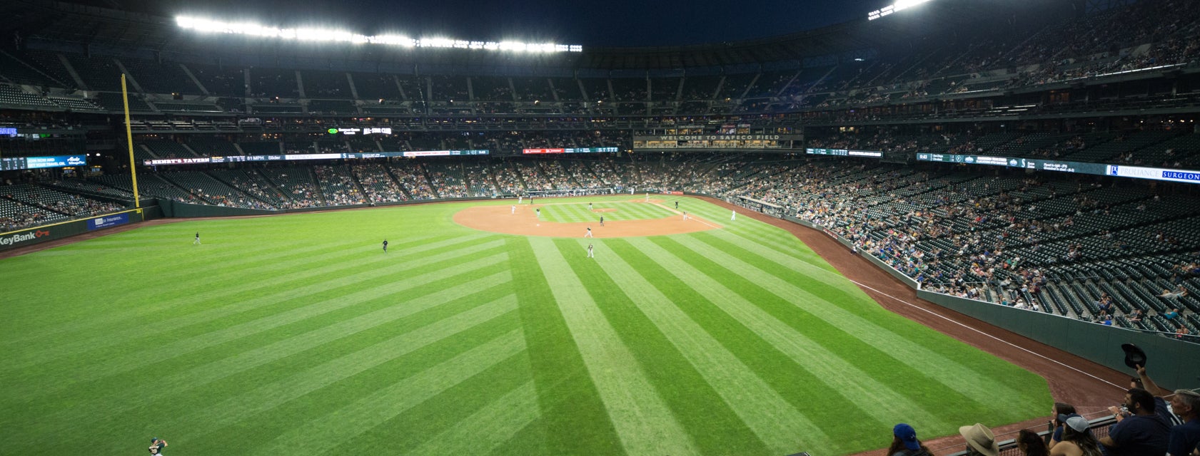 Seat view from Bleachers