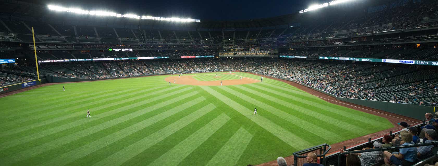 Seat view from Bleachers