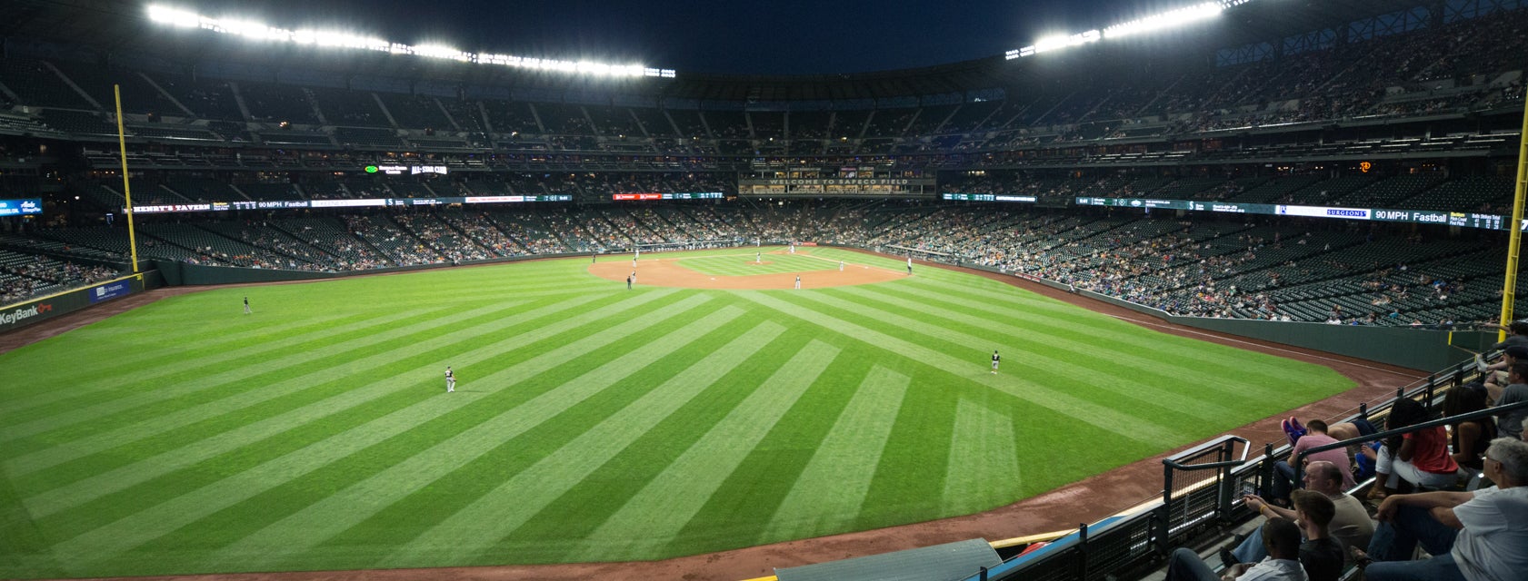 Seat view from Bleachers