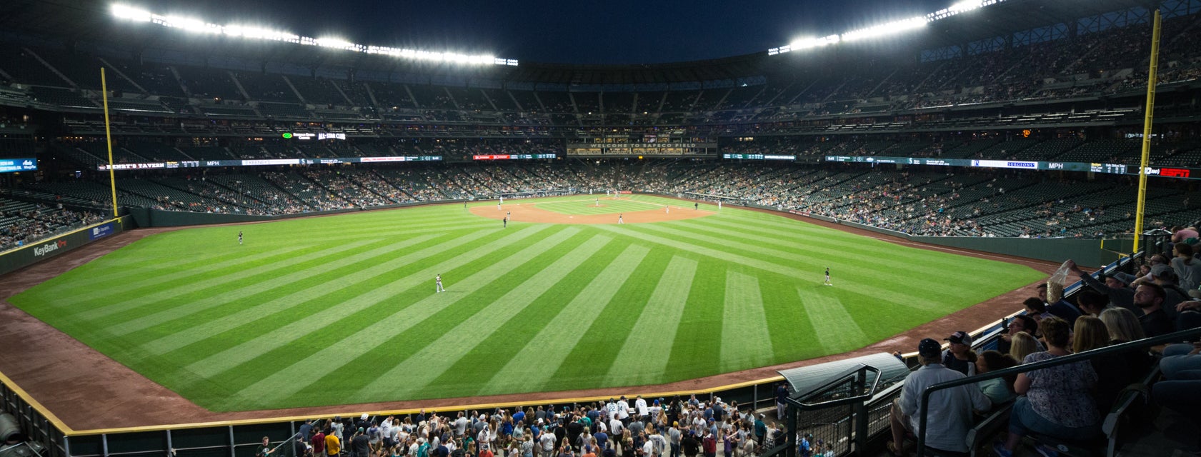 Seat view from Bleachers