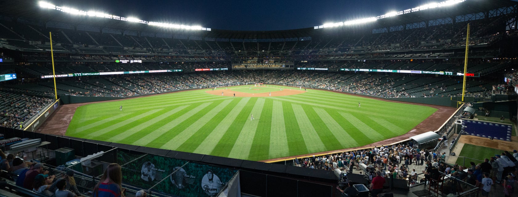 Seat view from Bleachers