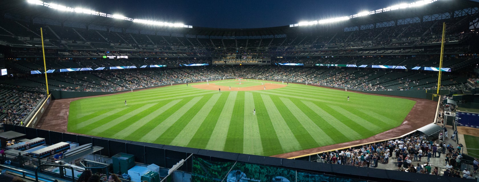 Seat view from Bleachers