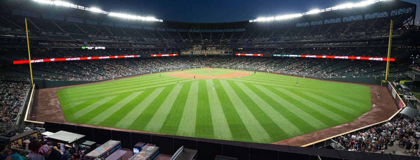 Seat view from Bleachers