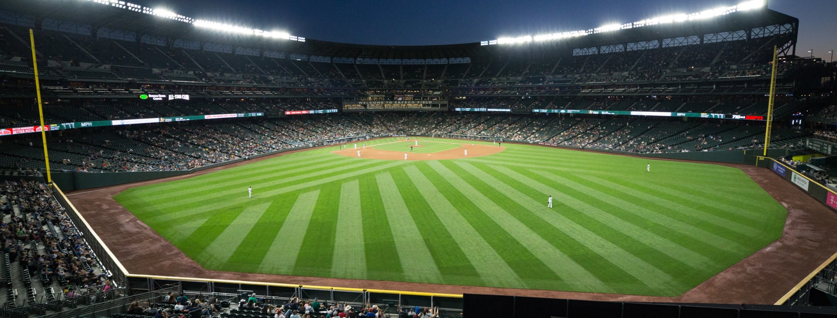 Seat view from Bleachers