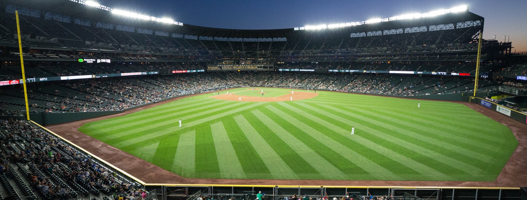 Seat view from Bleachers
