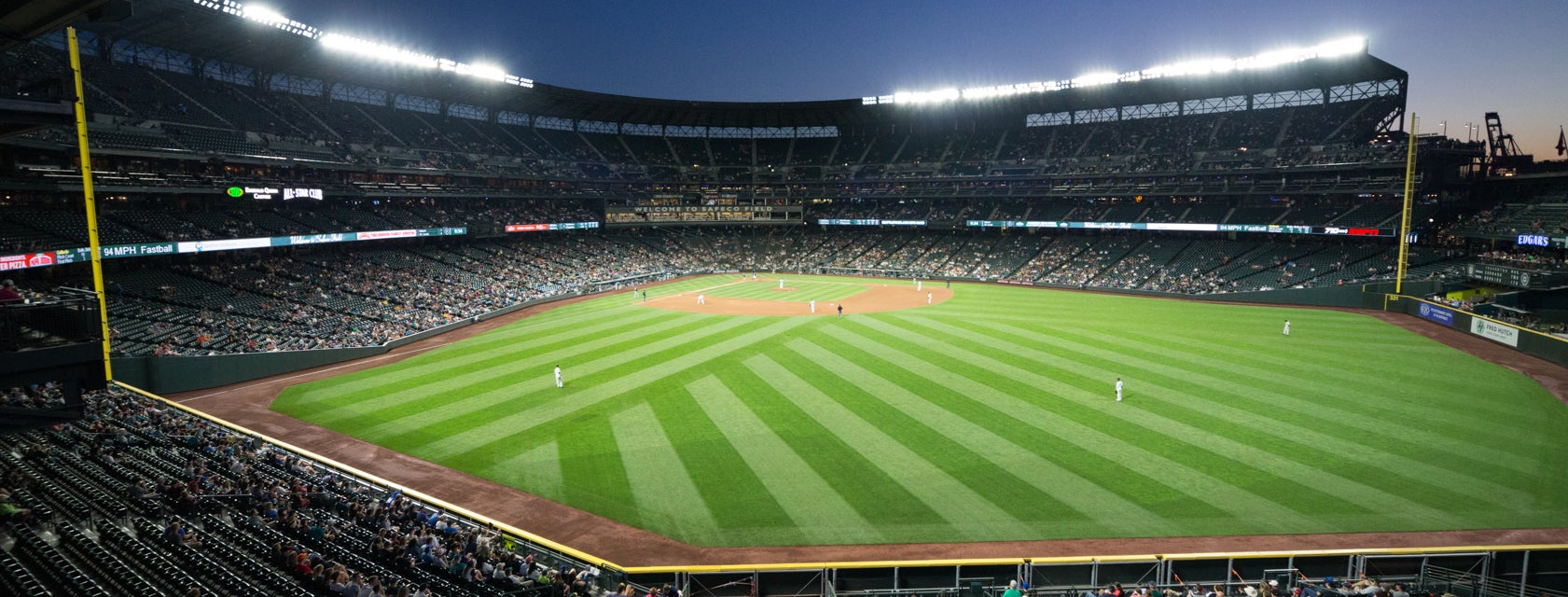 Seat view from Bleachers