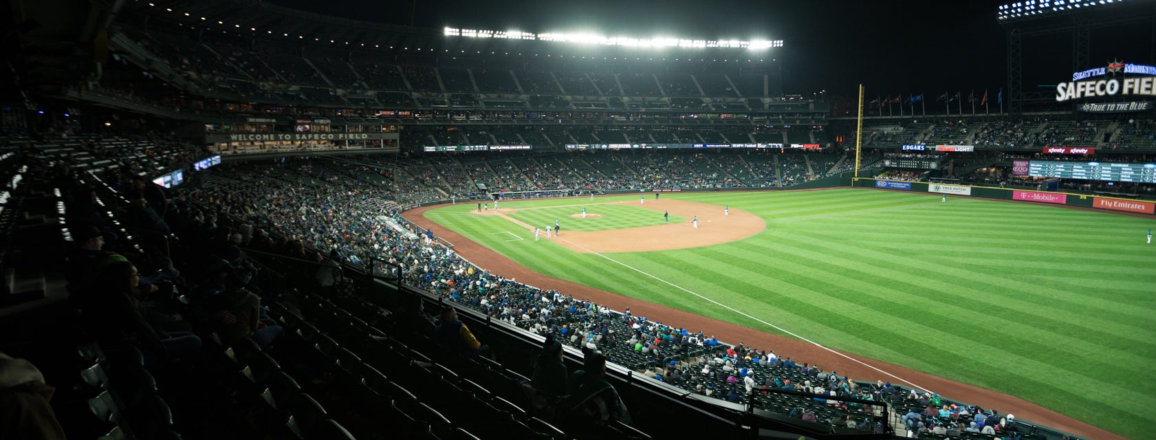 Seat view from Terrace Club Level
