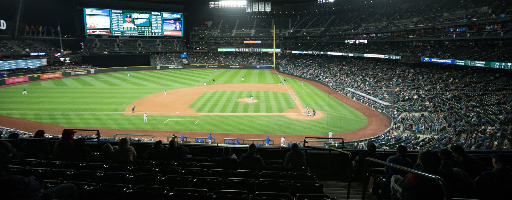 Seat view from Terrace Club Level