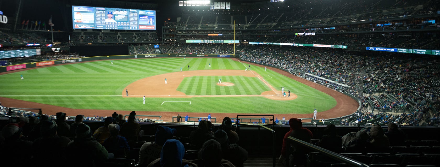 Seat view from Terrace Club Level