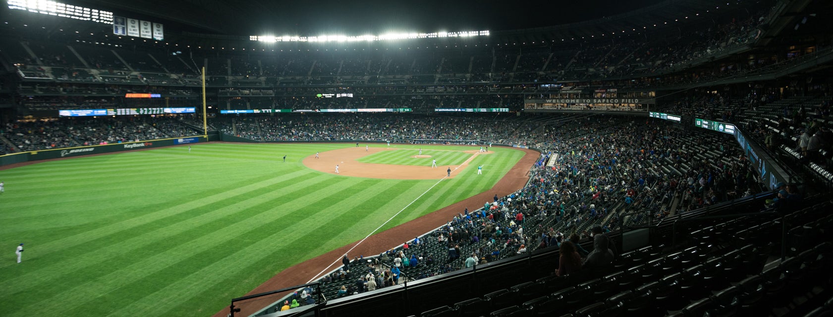 Seat view from Terrace Club Level