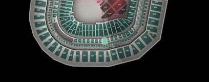 Seat view from Middle