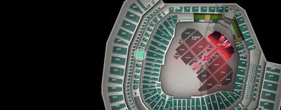 Seat view from Middle