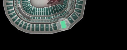 Seat view from Upper