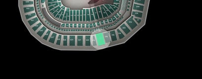 Seat view from Upper