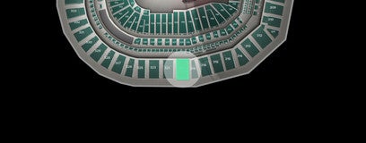 Seat view from Upper