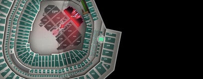 Seat view from Suite