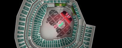 Seat view from Floor