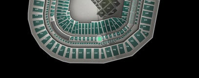 Seat view from Middle