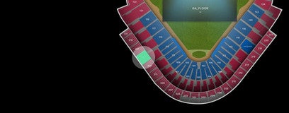 Seat view from Upper