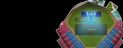 Seat view from Standing Room Only