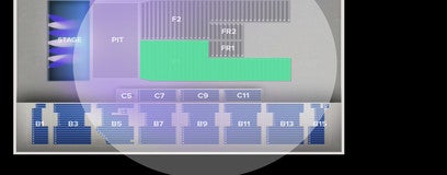 Seat view from Floor