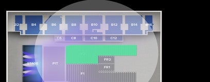 Seat view from Floor