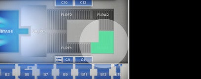 Seat view from Floor