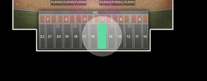 Seat view from Upper