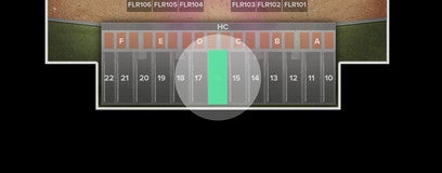 Seat view from Upper