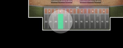 Seat view from Upper