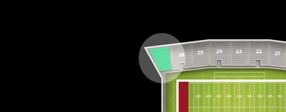Seat view from Sideline