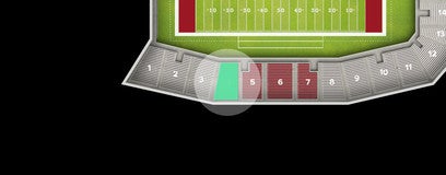 Seat view from Sideline