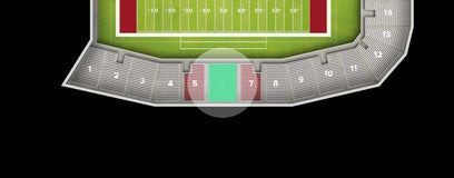 Seat view from Sideline