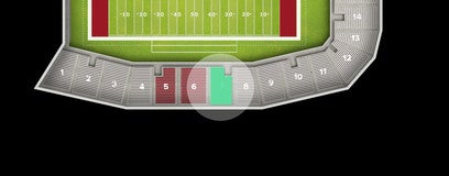 Seat view from Sideline