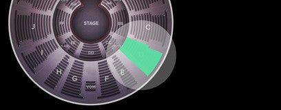 Seat view from D