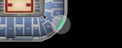 Seat view from Upper