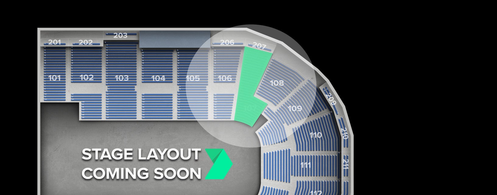 Seat view from Lower