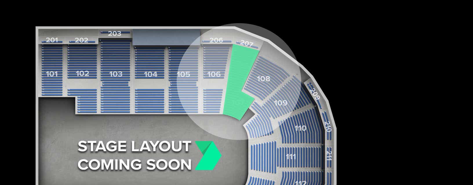Seat view from Lower