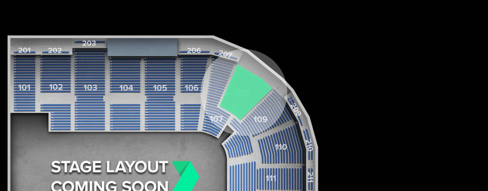 Seat view from Lower