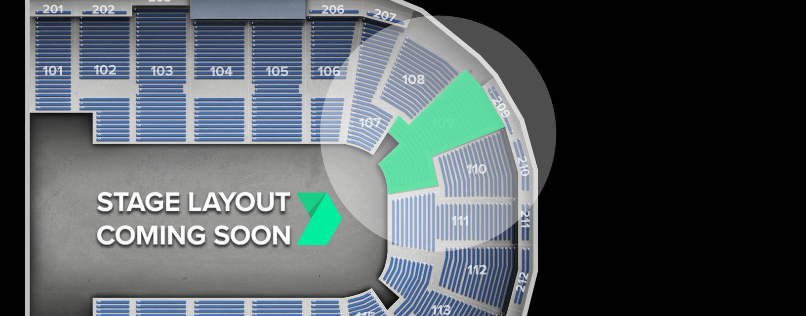 Seat view from Lower
