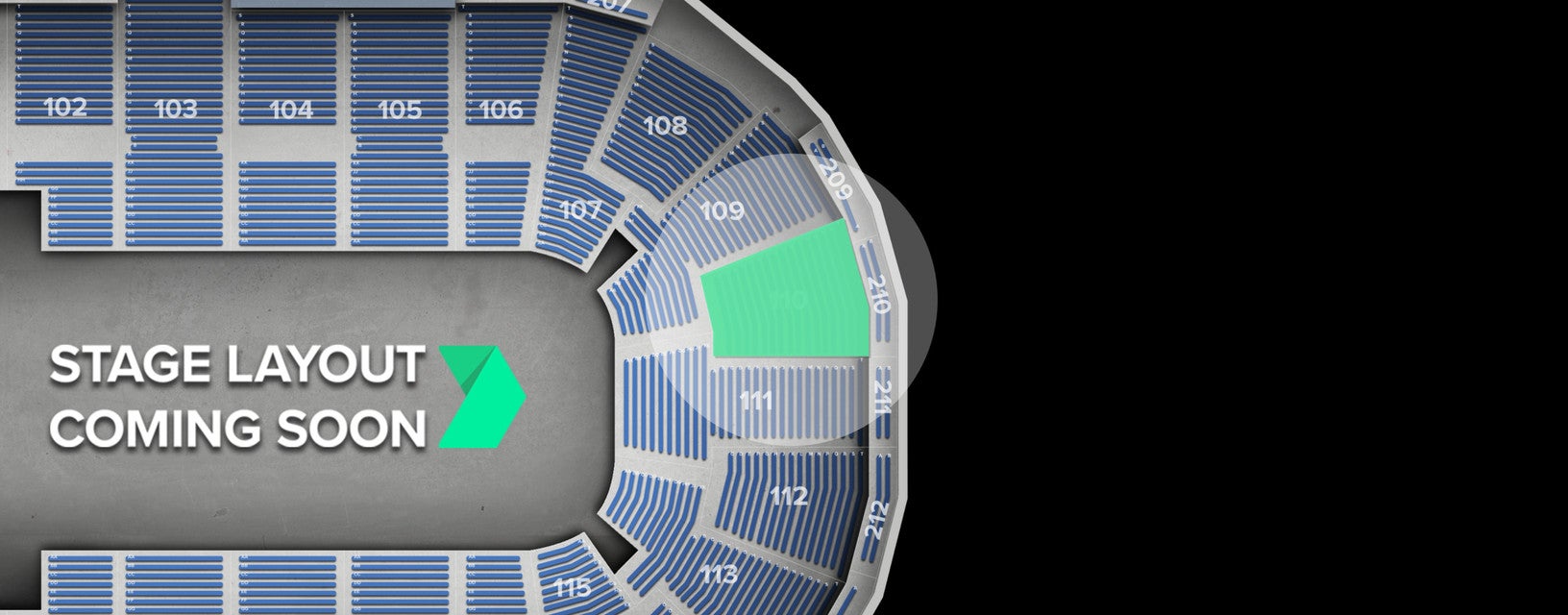Seat view from Lower