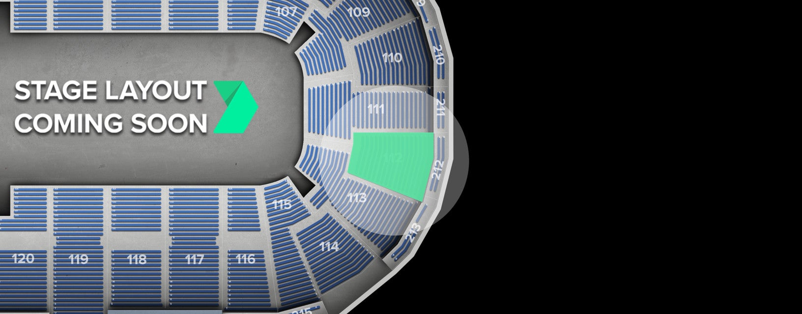 Seat view from Lower
