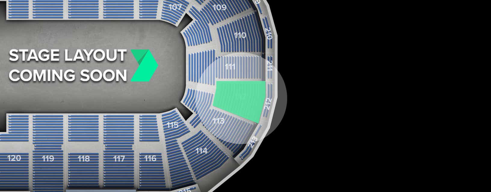 Seat view from Lower