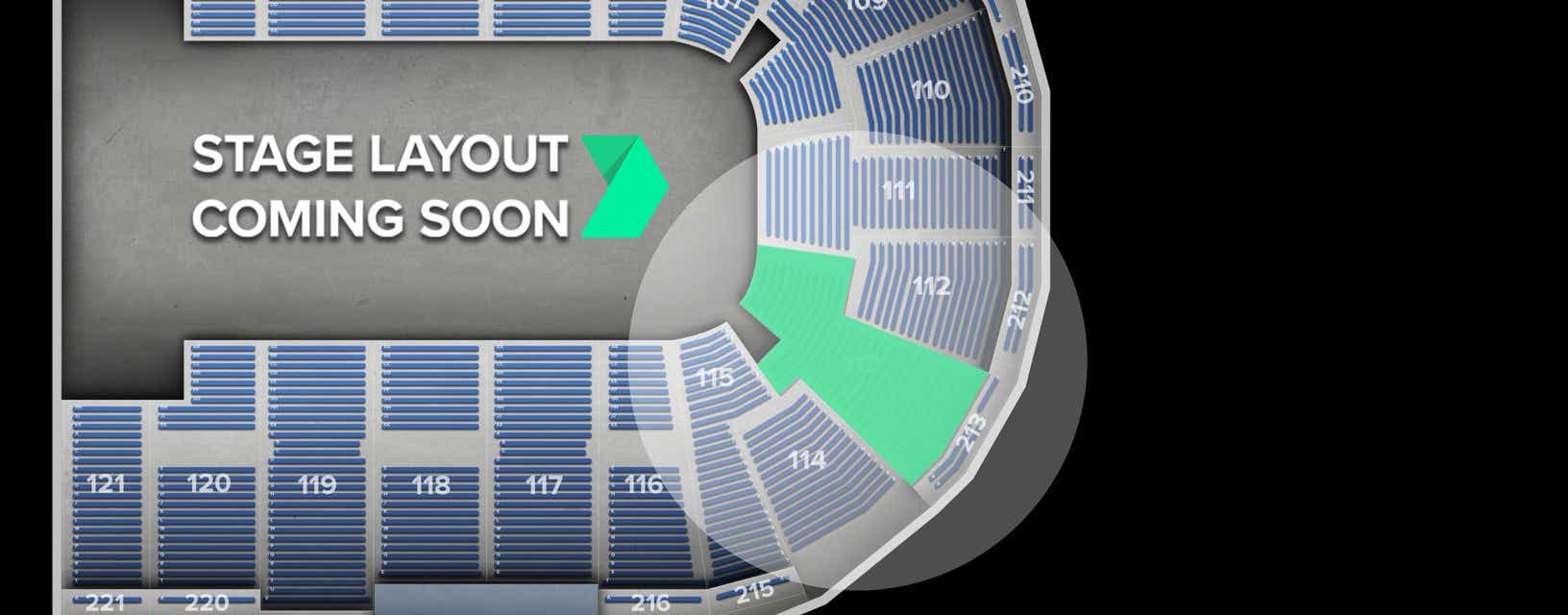 Seat view from Lower