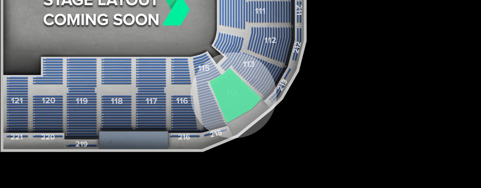 Seat view from Lower