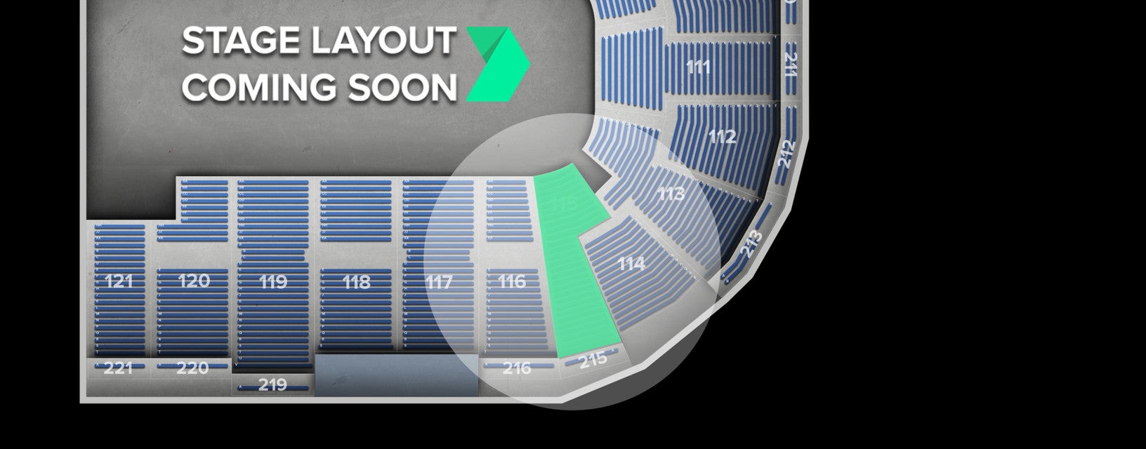 Seat view from Lower
