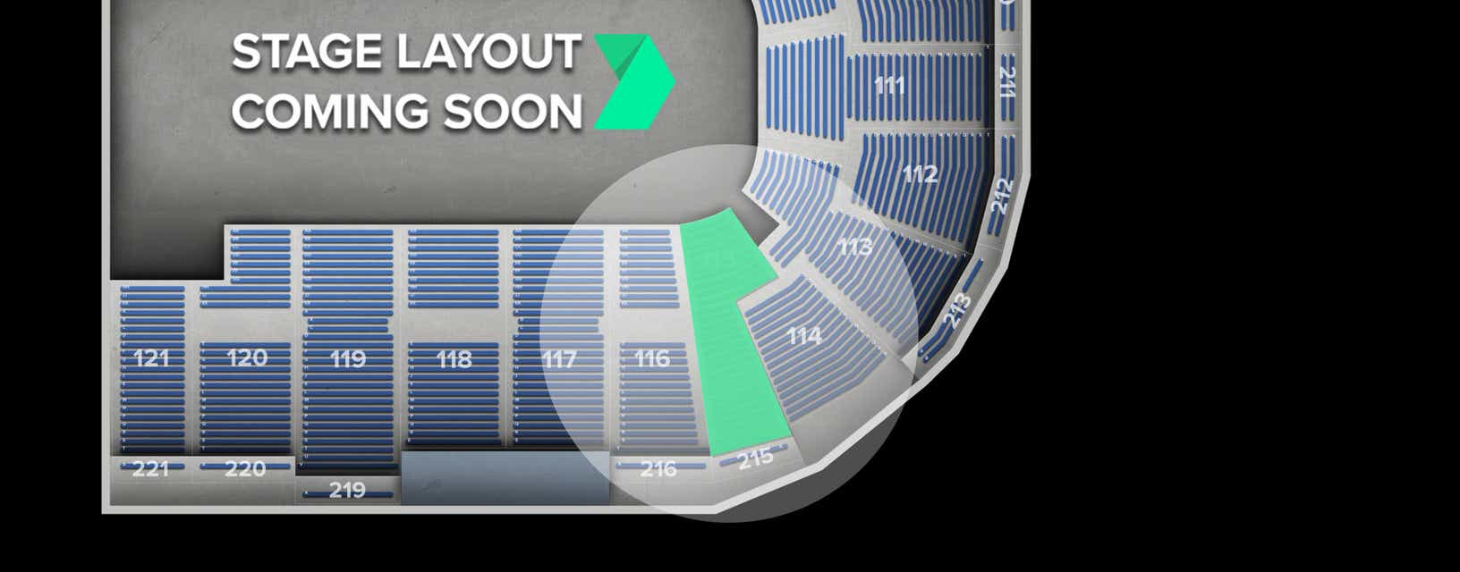 Seat view from Lower